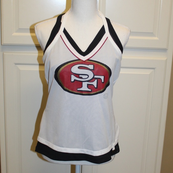 San Francisco 49ers Tops - NFL San Francisco 49ers Women M Reebok halter top
